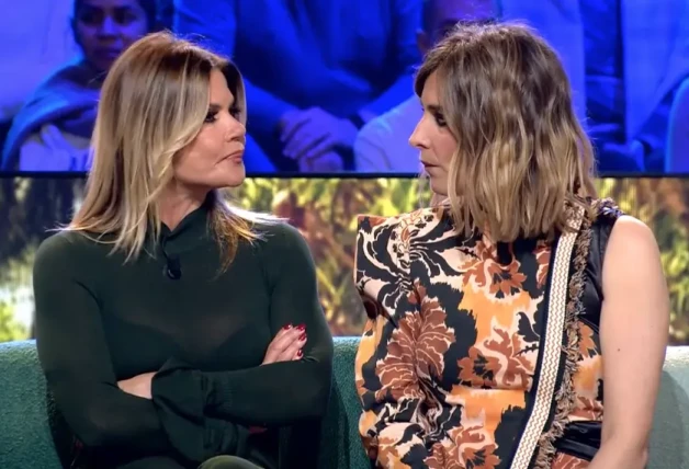 Makoke y Sandra Barneda en Supervivientes