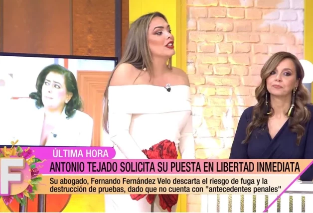 Amor Romeira habla en 'Fiesta' de Antonio Tejado.