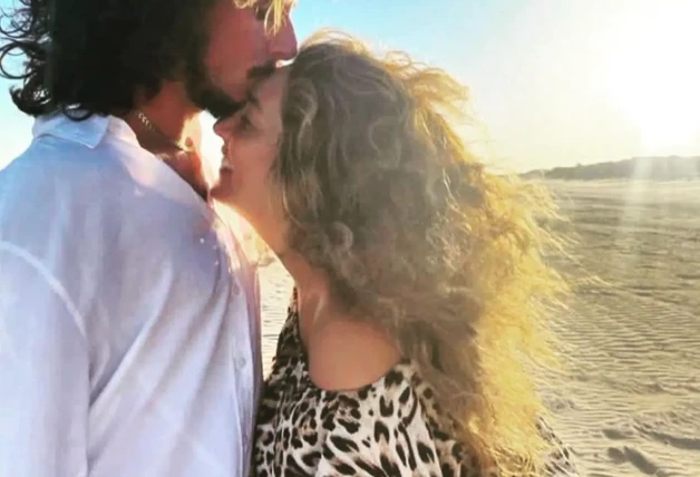 Estrella Morente con su hermano