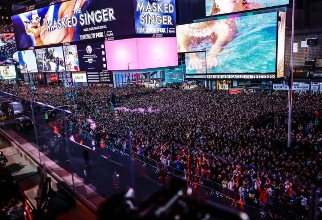 Shakira concierto en Times Square3