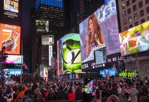 Shakira concierto en Times Square7