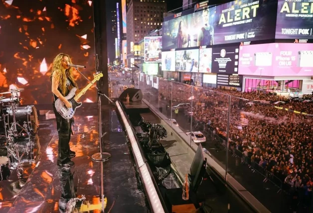 Shakira concierto en Times Square9