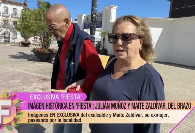 Julian Muñoz y Maite Zaldivar