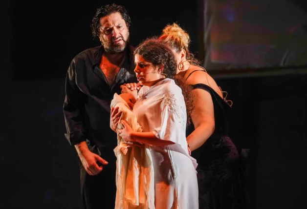 En la obra "Yerma" debutó como actriz Carla Vigo, sobrina de la reina Letizia.