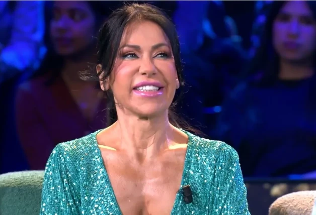 Maite Galdeano en 'Supervivientes'.