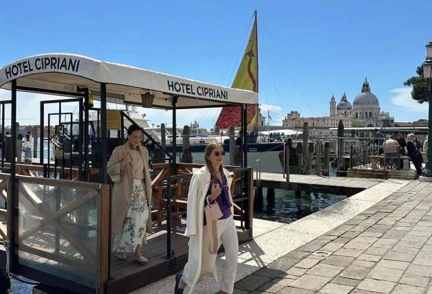 Tamara Falcó e Iñigo Onieva durante su viaje en Venecia.