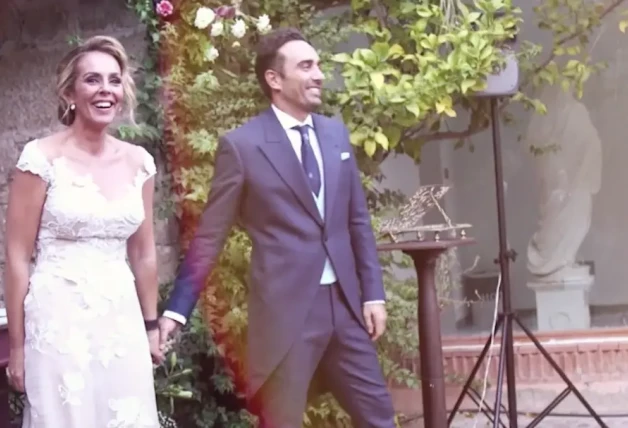 Rocio Carrasco y Fidel Albiac boda