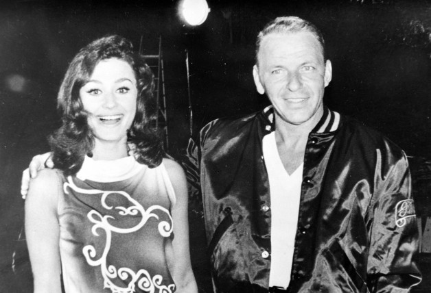 Rafaella Carrá con Frank Sinatra
