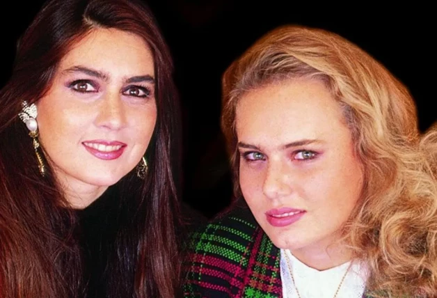 Romina Power con su hija, Ylenia Carrisi.