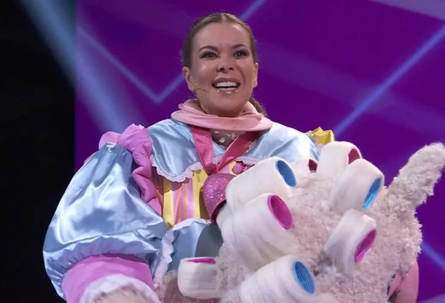 María José Campanario en 'Mask Singer'.