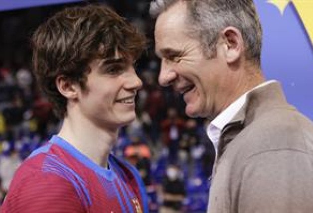 Pablo Urdangarín y su padre, Iñaki Urdangarín.