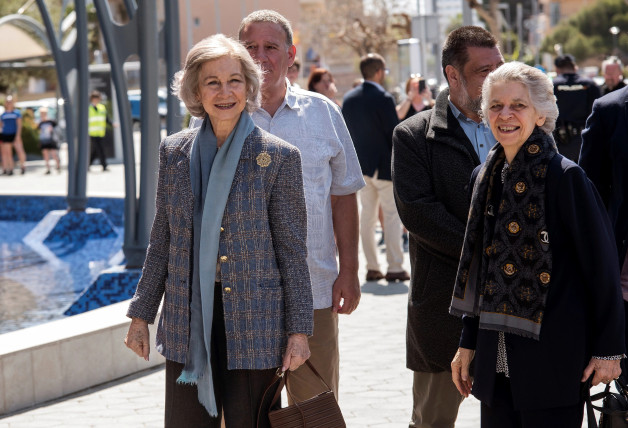 Irene de Grecia con la reina Sofía.