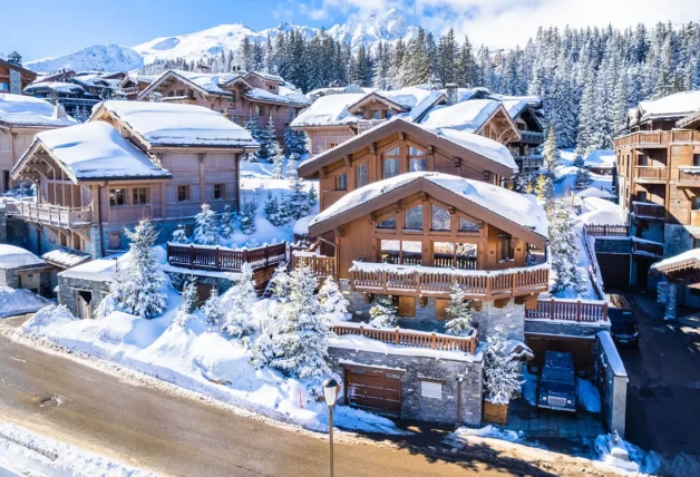Habitaciones de la casa de los Alpes suizos donde Georgina Rodríguez se alojó con sus hijos