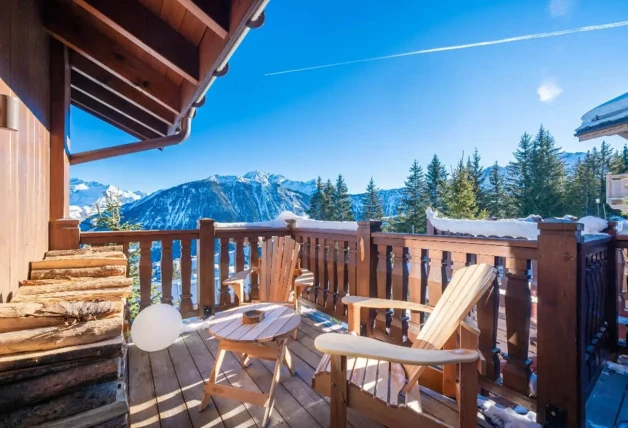 Habitaciones de la casa de los Alpes suizos donde Georgina Rodríguez se alojó con sus hijos