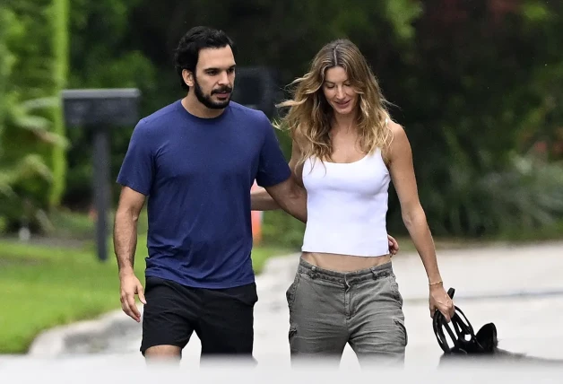 Gisele Bundchen y su novio Joaquim