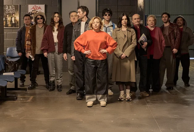 El elenco de 'Aida' al completo