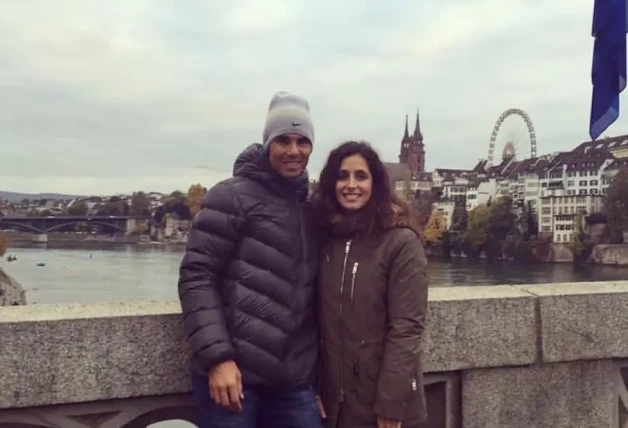 Rafa Nadal y Mery Perelló