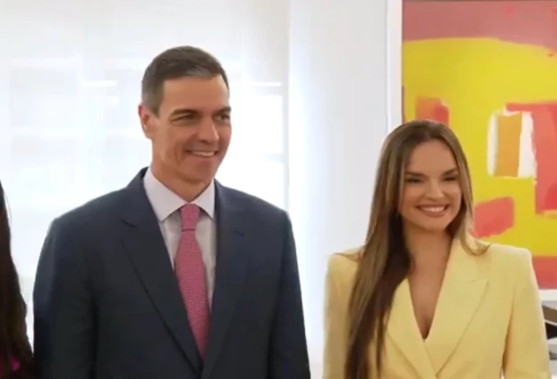 Melody y Pedro Sánchez
