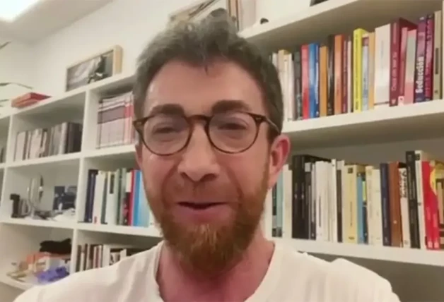 Pablo Motos en su librería