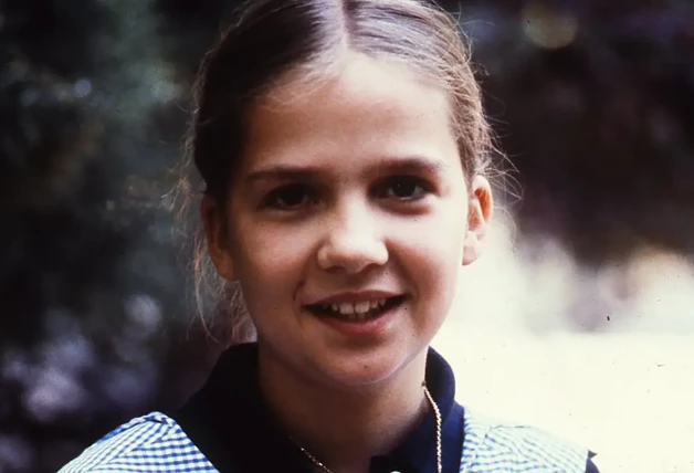 Infanta Cristina con 8 años