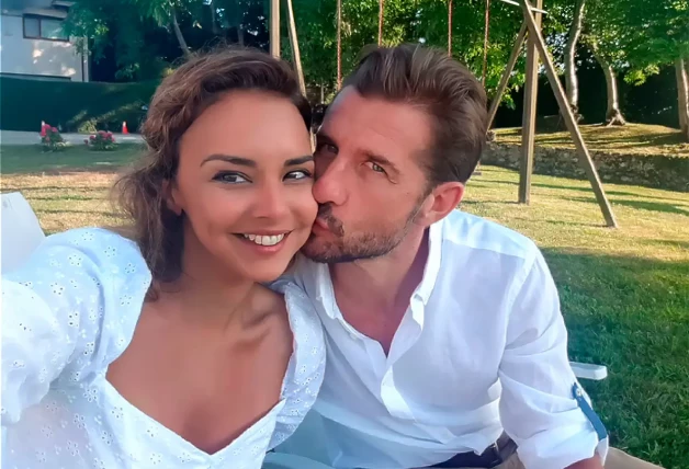 Chenoa con Miguel Sánchez Encinas, con el que se casó.