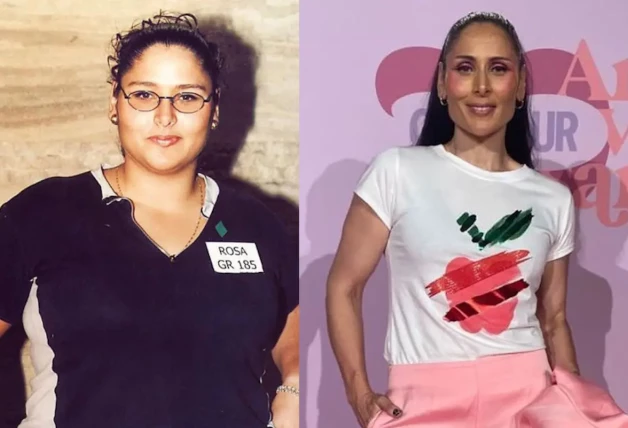 Rosa López antes y después