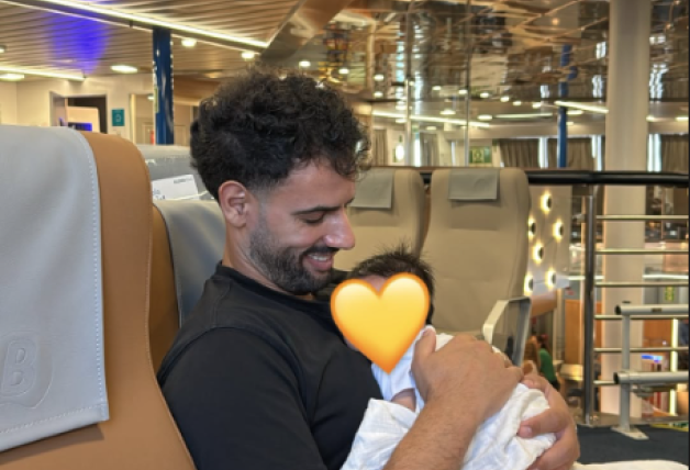 Isa Pantoja y Asraf Beno disfrutan de su primer viaje con su hijo Cairo en Marruecos