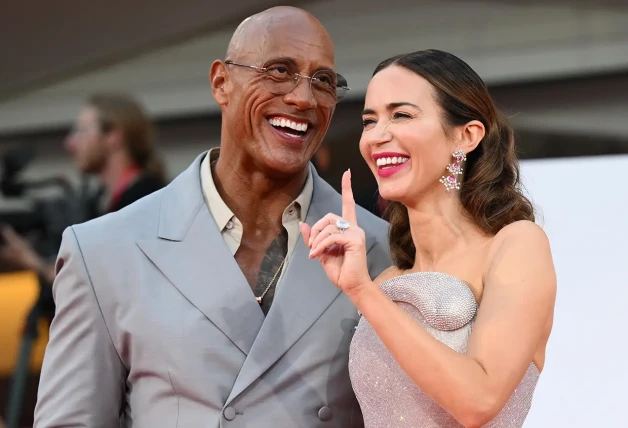 dwayne johnson emily blunt