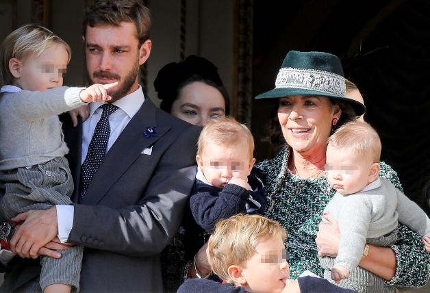 Carolina de Mónaco nietos