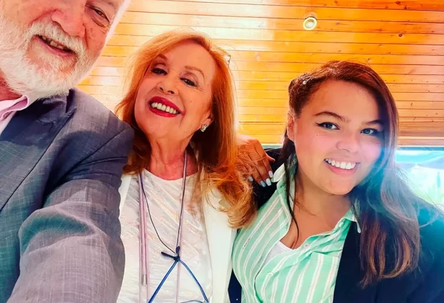 Fedra Lorente y Miguel Morales