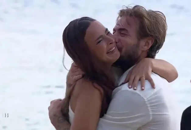 Marta Peñate y Tony Spina en su boda en Honduras, 'Supervivientes All Stars'.