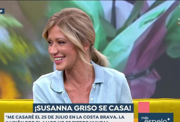 Susanna Griso se casa y lo habla en 'Espejo Público'.