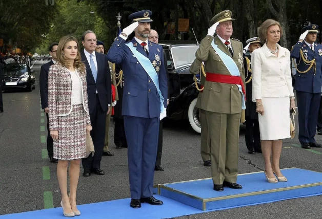 Letizia look Dia de la Hispanidad  2012