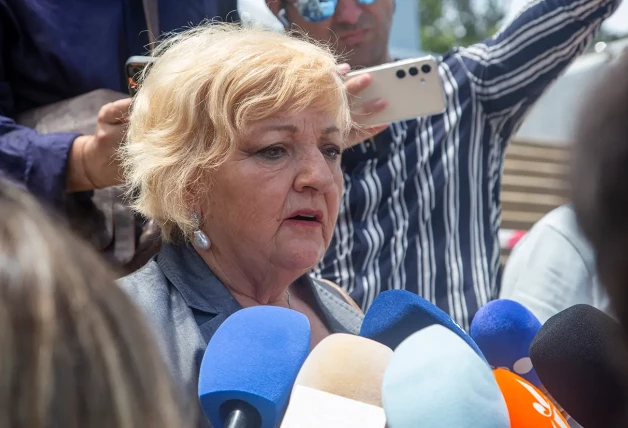Carmen Balfagón es una de las abogadas de la defensa del hijo de Rodolfo Sancho