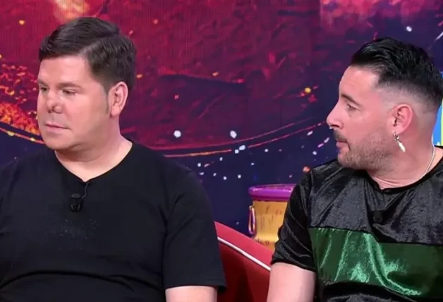 Lucas y Andy en una de sus últimas apariciones juntos en TV.