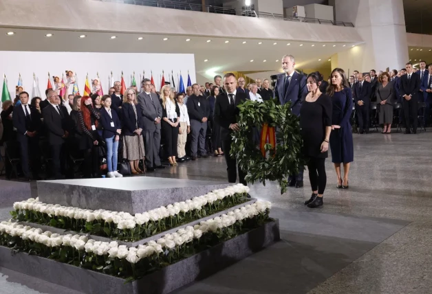 Felipe Letizia fotos emotivas funeral DANA
