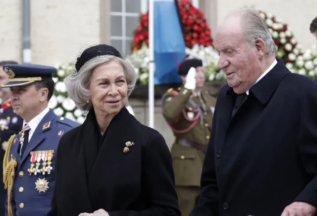 Rey Juan Carlos I y la reina Sofía