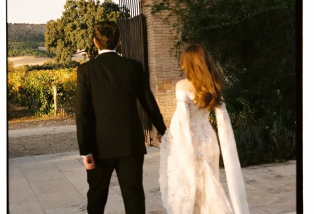 Strella del Carmen comparte fotos boda