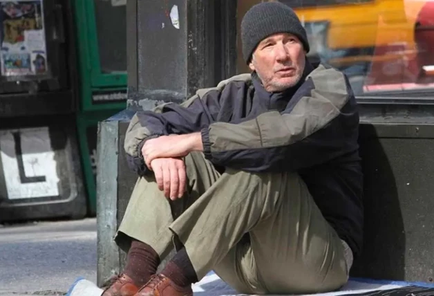 Richard Gere en la calle