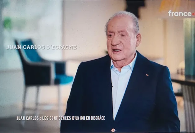 Juan Carlos da su primera entrevista desde Abu Dabi