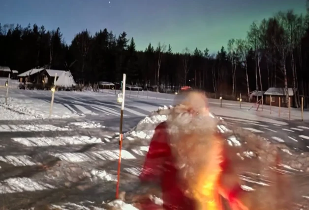 Isabel Jiménez: las mejores imágenes de la presentadora en Laponia con sus hijos