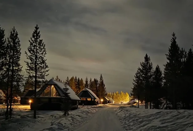 Isabel Jiménez: las mejores imágenes de la presentadora en Laponia con sus hijos