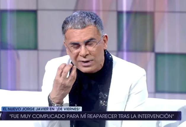 Jorge Javier Vázquez explica las duras secuelas de su último retoque estético