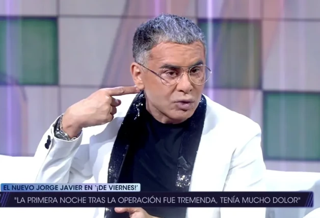 Jorge Javier Vázquez explica las duras secuelas de su último retoque estético
