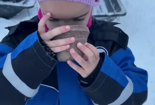 Toñi Moreno viaje a Laponia con su hija