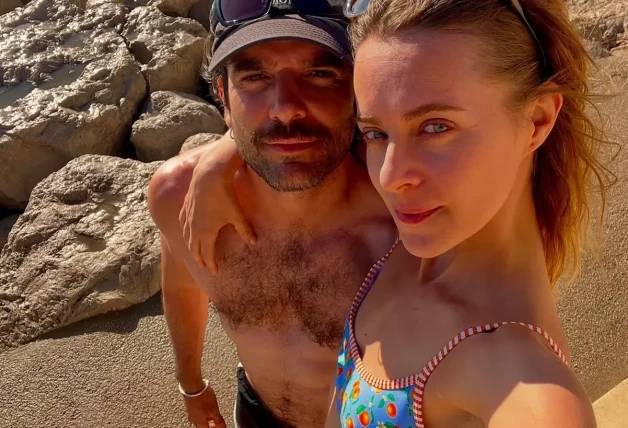 El hijo de Imanol Arias y su novia.