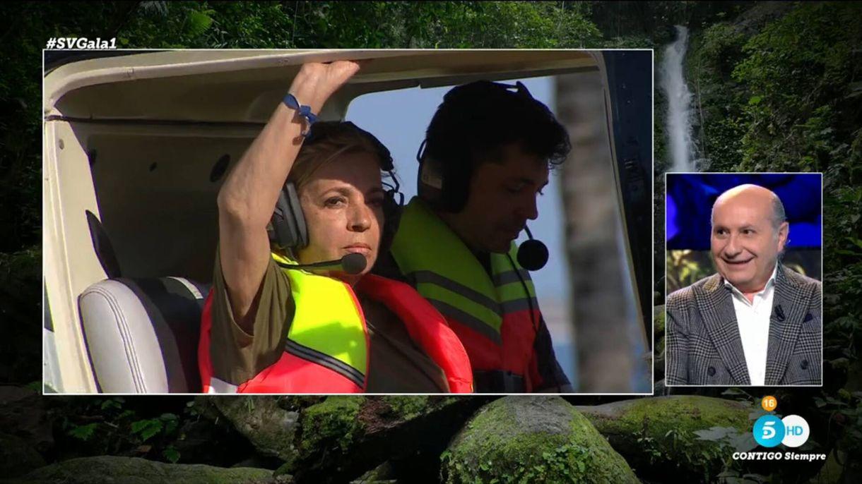 carmen borrego salto helicóptero supervivientes