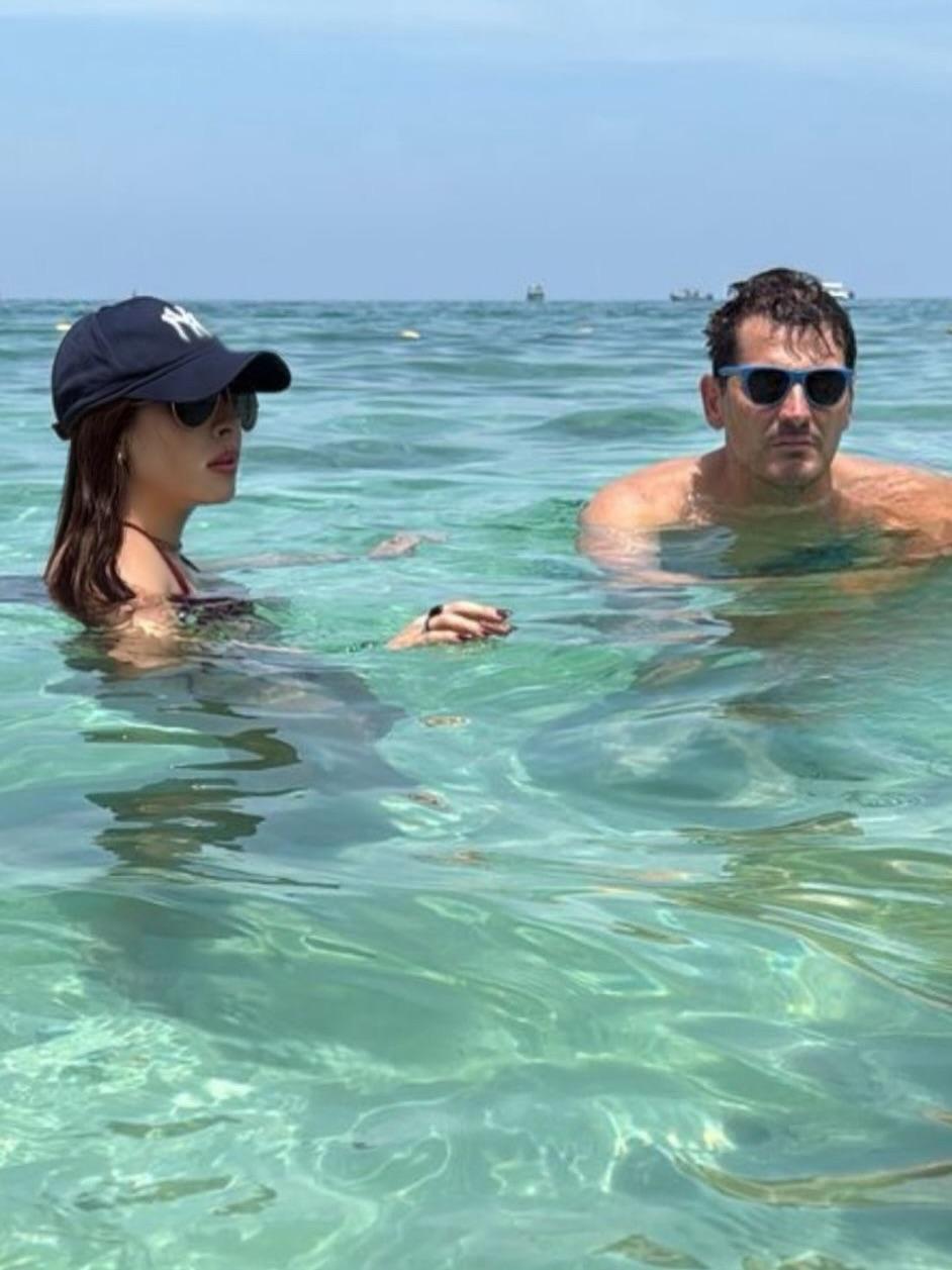 Iker Casillas y Juliana Pantoja han estado juntos en Colombia.