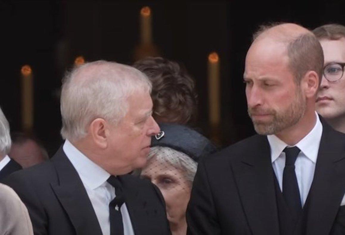 El tenso momento entre el príncipe Guillermo y el príncipe Andrés que deja clara su mala relación