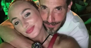 Antonio David Flores con su hija, Rocío